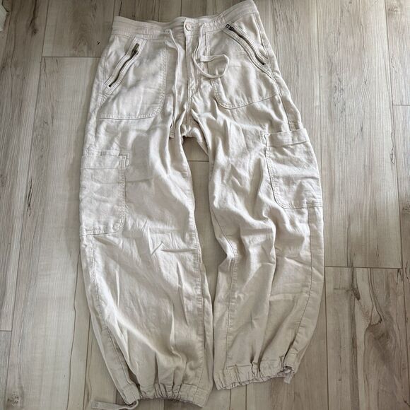American Eagle Outfitters Pants - American Eagle Baggy Y2K Stretch Pant 90s Streetwear Baggy Cargo Parachute Sz 6
